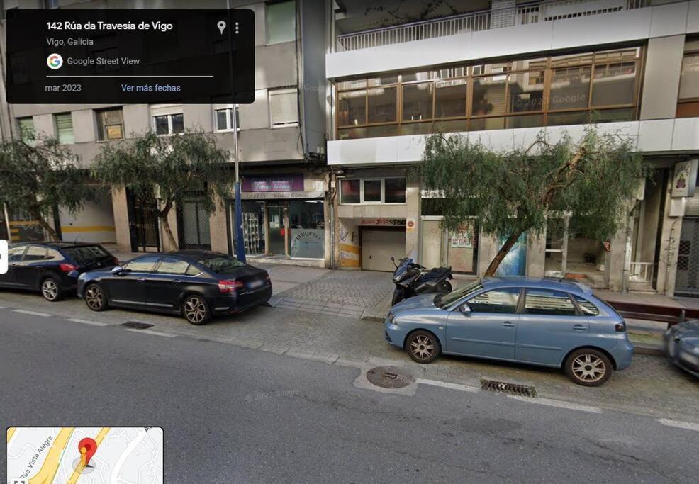 Espacioso Piso Con Garaje Cerca Del Centro De Vigo Exterior foto